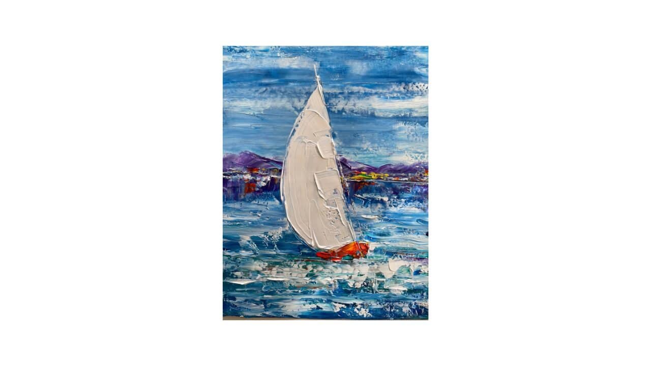 Boat Painting