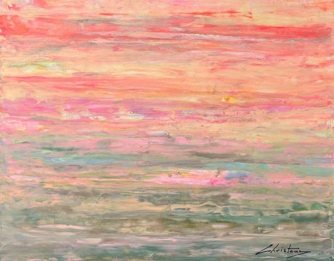 Abstract Seascape Lovely Day