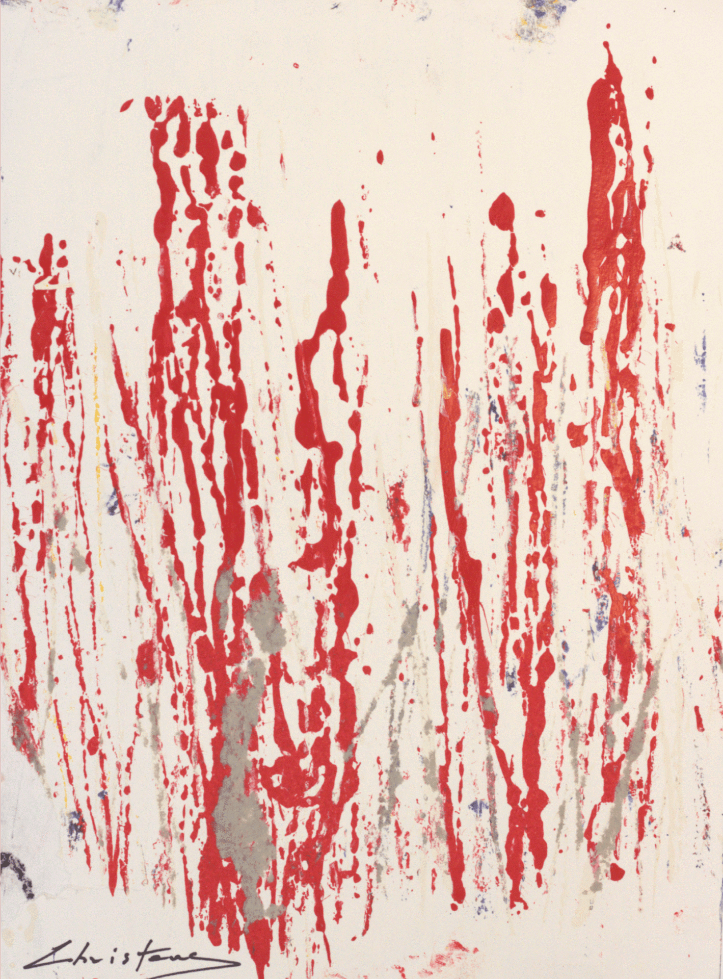 Parthenon Impressions 69 original abstract painting by Gregory Christeas