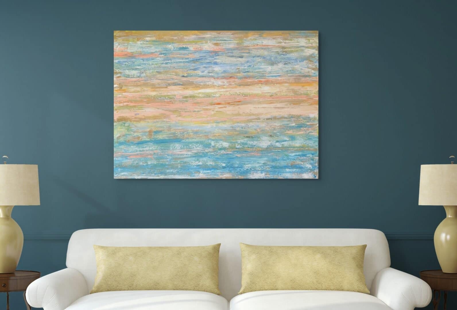 Abstract seascape Sunrise