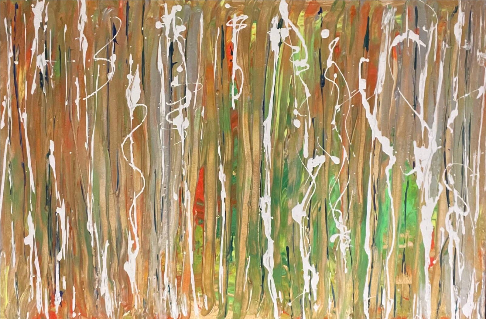 Abstract Seascape New Day original painting by Gregory Christeas