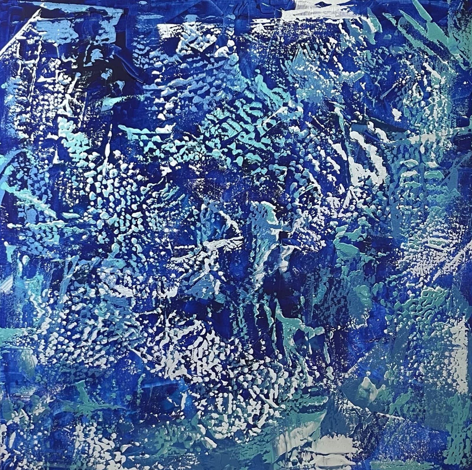 Silent Dialogue – Abstract Painting by Gregory Christeas