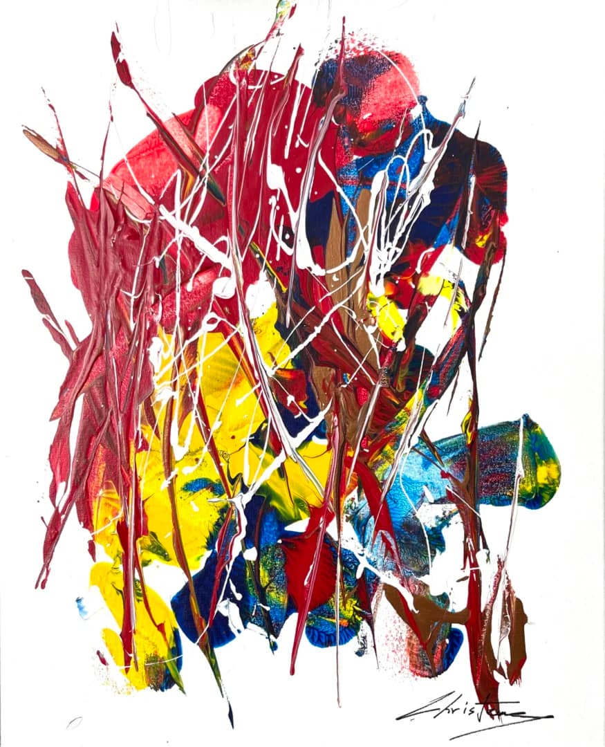 Original Abstract Art Hydra | SOLD